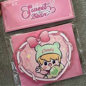 Pop Mart Sweet Bean afternoon tea coasters
